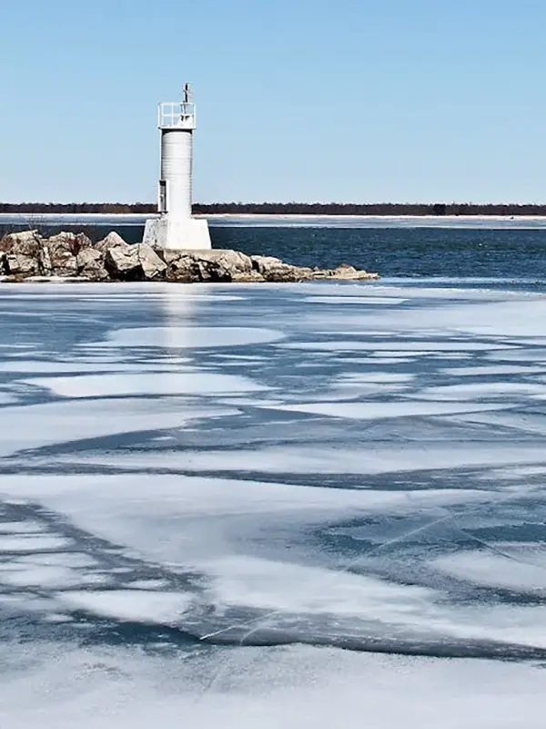 Ice on Lake Erie